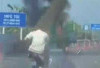 Bawa Motor Listrik,  Pikap Terbakar di Gerbang Tol Kramasan: Ini Kata Polisi !