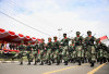 Pj Gubernur Sumsel  Saksikan Parade dan Defile TNI Bersama Masyarakat 