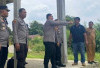 Kapolres OKU Cek Lokasi Pembangunan Dapur Umum MBG