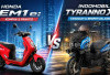 Harga Lebih Murah, Tyranno X Bikin Honda EM1 e: Kewalahan di Pasar Motor Listrik