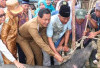 Bupati Edison Ngantor di Desa, Sumbang 1 Ekor Kerbau dan Serahkan Mobil Operasional Desa