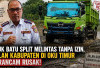 ‎Jalan Kabupaten Terancam Hancur dan Bahayakan Pengguna, Tambang Batu Split Jalan Terus  ‎