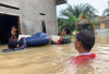 Luapan Dari Anak Sungai Lalan Terendam 99 KK