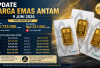 Cek Harga Emas Antam Hari Ini, 9 Juni 2026: Turun Rp10.000, Kini Dibanderol Rp2,733 Juta per Gram