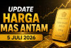 Harga Emas Antam Naik Rp19.000, Kini Tembus Rp2,67 Juta per Gram pada 5 Juli 2026