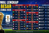 Resmi ! Ini Jadwal 32 Besar Piala Dunia 2026, Duel Big Match Siap Tersaji