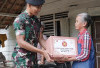HUT ke-80 TNI, Yonkav 5/DPC Gelar Bakti Sosial Door to Door