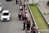 Bagikan 500 Bendera Merah Putih ke Warga Palembang