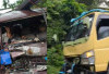 L300 Vs Truk, Sopir Terjepit di Kendaraan