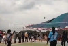 Pertandingan Voli HUT RI ke-80 di Prabumulih Ricuh, Dua Orang Terluka Akibat Tenda Roboh Diterjang Angin Kenca