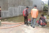 BPBD OKU Sedot Banjir di Kawasan Kota Baturaja