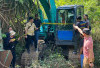 Ditreskrimsus Sita1 Unit Excavator di Lokasi Tambang Ilegal