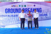 Gubernur H. Herman Deru dan Bupati Muba H M. Toha Resmikan Groundbreaking Revitalisasi Jembatan P6 Sungai Lala