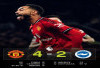 Hasil Liga Premier Inggris 2025/2026: Manchester United Bungkam Brighton 4-2