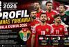 Profil Timnas Yordania di Piala Dunia 2026: Debutan Bersejarah yang Membawa Mimpi Besar dari Timur Tengah