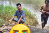 BPBD OKU Evakuasi Korban Tenggelam di Sungai Ogan Desa Tanjung Dalam