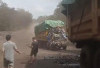 Sopir Truk Batu Bara Tewas Terjepit Kabin Usai Tabrak Truk di Depan 