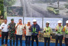 Groundbreaking Flyover KM 111, Aksi  Nyata Titan Group Dalam Penataan Angkutan Batu Bara di Sumsel