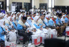 Sekda Sumsel dan Menteri Haji Tinjau Kesiapan Jamaah Kloter PLM 10 di Asrama Haji Palembang