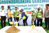 Gubernur Deru Groundbreaking Underpass MIPP Lahat, Jadi Trendsetter Perusahaan Tambang