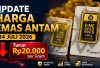 Cek Harga Emas Antam Hari Ini, 14 Juli 2026 : Turun Lagi Rp20.000, Kini Jadi Rp2,615 Juta per Gram