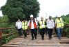 Wujudkan Janji, Bupati Askolani Launching Rehab Jembatan Tanah Kering Pulau Rimau 