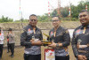 HUT Bhayangkara ke-79, Pinca Bank Sumsel Babel Prabumulih Juara Lomba Menembak Eksekutif